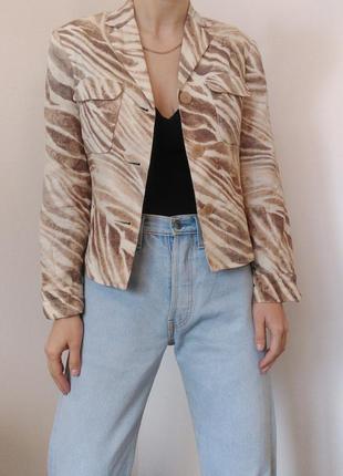 Льняной пиджак жакет bandolera пиджак блейзер лен zara mango bershka cos h&m