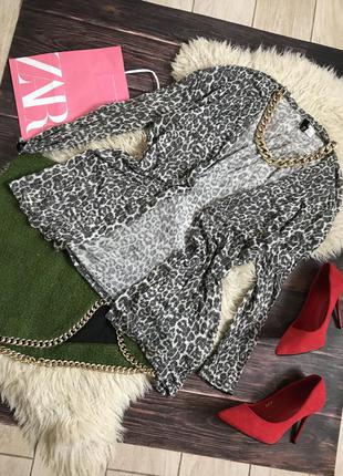 Кардиган леопардовый