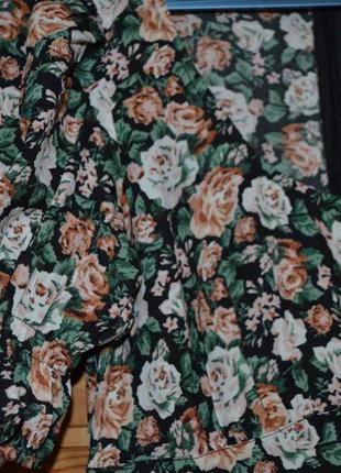 Платье в винтажные цветы  asos8 фото