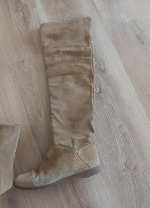 Високі чоботи#ботфорти#сурми#замшеві7 фото