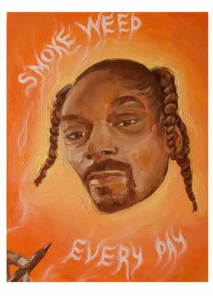 Картина снуп догг snoop dogg1 фото