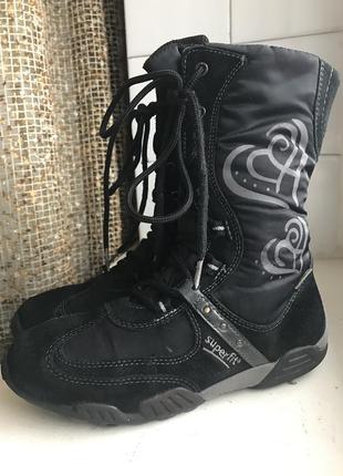 Зимові термо сапоги superfit, gore-tex 33р. оригінал