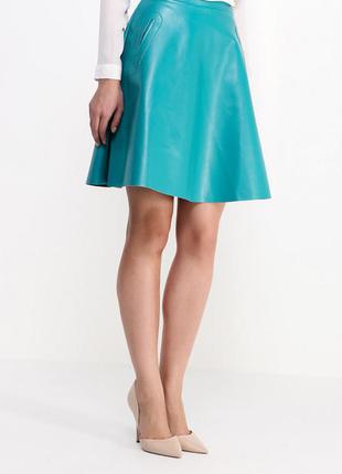 Стильная кожаная юбка befree