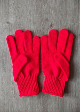 Женские трикотажные  перчатки,  япония, р.72 фото