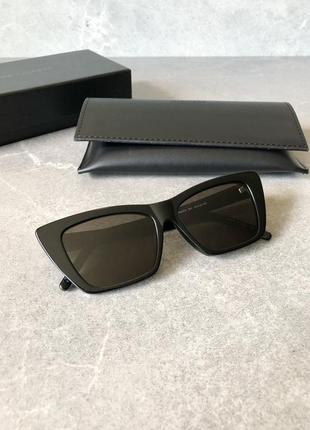 Солнцезащитные очки в стиле saint laurent mica sl276 ysl sunglasses сен лоран мика
