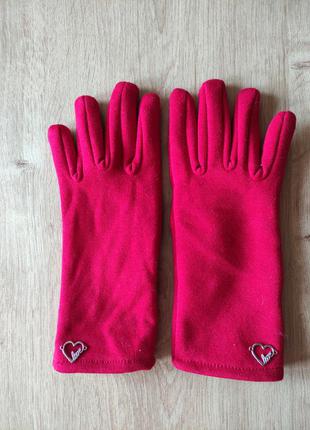 Женские трикотажные перчатки tcm, германия, р.72 фото