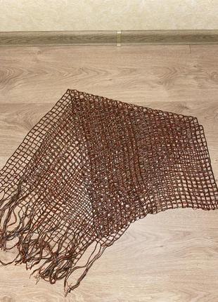 Шарф, хустку, велика сітка