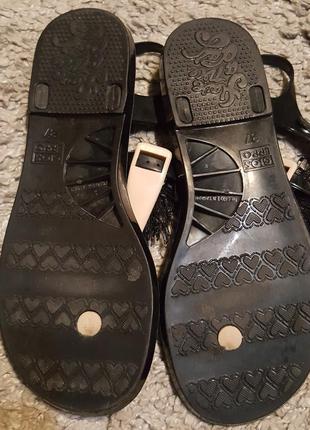 Оригинал.фирменные,стильные сандалии-босоножки из силикона gioseppo5 фото