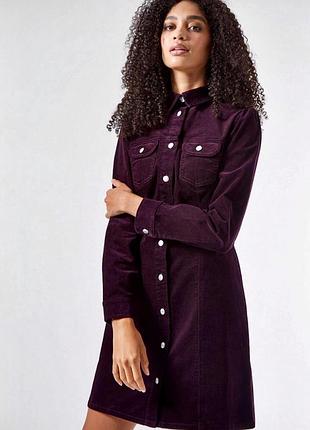 Платье плотное вельвет dorothy perkins