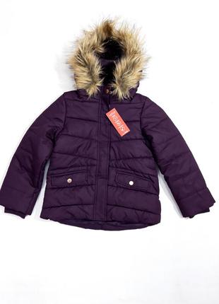 Теплая зимняя курточка на девочку 128, 140 и 164 см2 фото