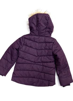 Теплая зимняя курточка на девочку 128, 140 и 164 см8 фото