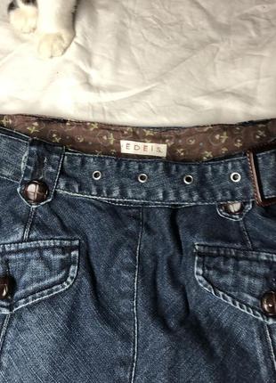 Джинсовая юбка французского бренда edeis3 фото