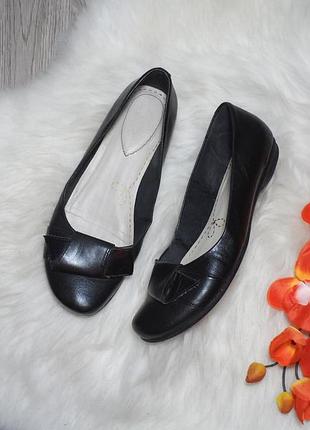Кожаные балетки clarks! 38 р.