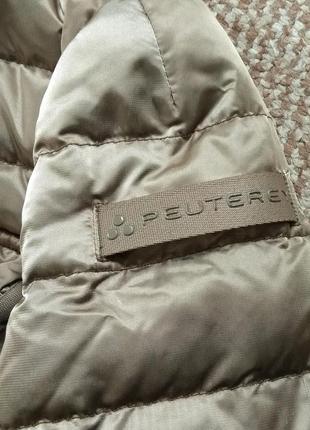 Peuterey жіночий пуховик з хутром кролика оригінал (40 - s)3 фото