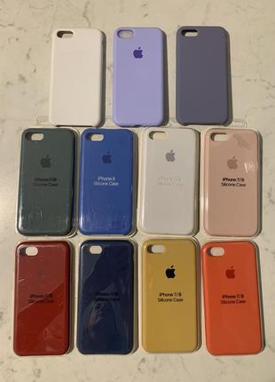 Роскошный силиконовый чехол на все модели айфон для iphone xs/xr/xs мах/11 /11 pro/7 фото