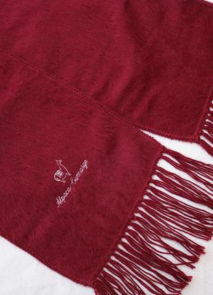 Мягенький и теплый шарф  из  шерсти альпаки (30% альпаки, 70% акрил) (р.168см*23см)