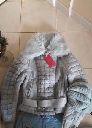 Стьобана куртка на синтепоні, туреччина1 фото