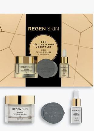 Набор косметики с растительными стволовыми клетками regen skin deliplus, испания, в наличии1 фото