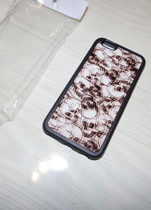 Дизайнерські чохли apple iphone 6/ 6s черепа 3d2 фото