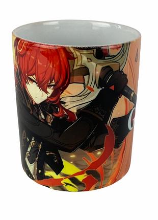 ● детская чашка - геншин импакт / genshin impact дилюк ● есть принты с другими персонажами