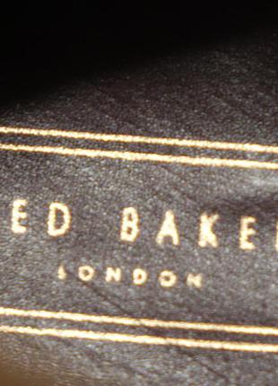 Стильные комбинированные кожаные ботинки ted baker comptan boots 44 р.5 фото