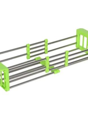 Складна багатофункціональна кухонні полку kitchen drain shelf rack від 33см до 48см2 фото