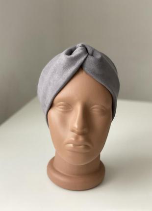 Повязка «чалма» из экозамши