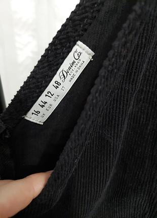 Denim co сукня сарафан джинс в рубчик3 фото