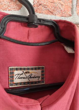 Винтажная рубашка thomas burberry5 фото