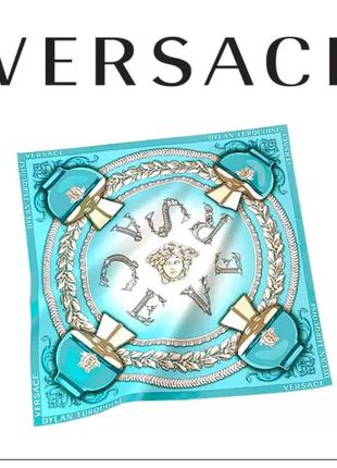 Хустку, хустинка,косинка versace dylan turquoise