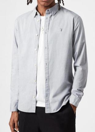 Рубашка базовая серая allsaints