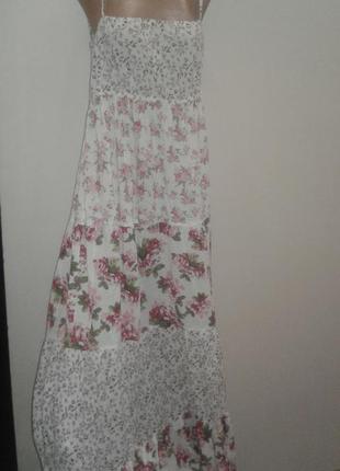 16 р next очень легкое платье 100% хлопок