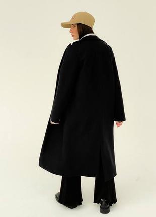 Двубортное пальто в стиле zara8 фото