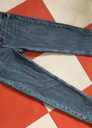 Шикарные прямые mom джинсы zara с завышенной талией/новая коллекция5 фото