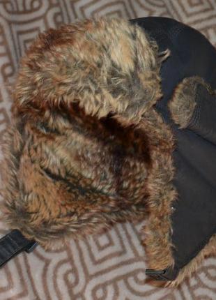 Зимняя шапка мальчику timberland оригинал 12 мес рост 80 см ог 48-501 фото