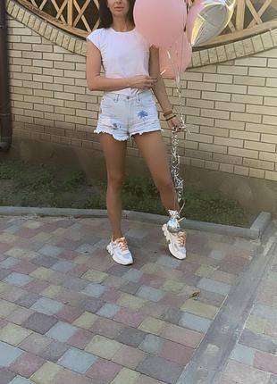 Продам джинсові шорти cropp