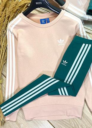 Дуже класні зелені лосини від adidas originals, оригінал🖤⠀