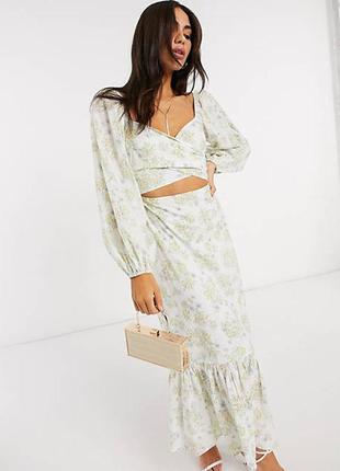 Платье asos luxe, хлопок