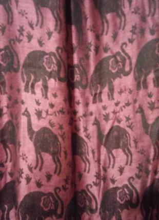 Шарф палантин большой