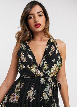 Платье asos design , в цветы!2 фото