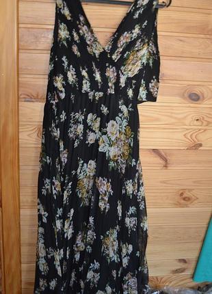 Платье asos design , в цветы!8 фото