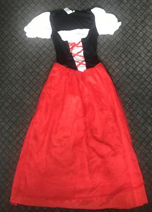 Карнавальна сукня червона шапочка 11-13 років, хеллоуїн