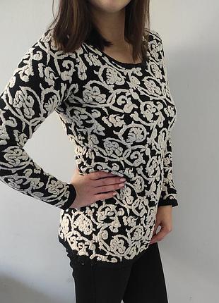 Теплая кофта свитер