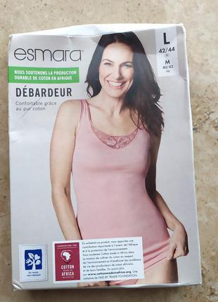 Женская майка р. м л esmara