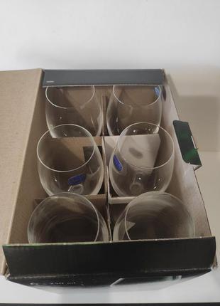 Набір келихів для вина bohemia lara 40415-250 (250 мл, 6 шт)3 фото