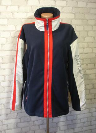 Флисовая куртка с карманами "  stolzenhausen"  52-54 р  --унисекс --2 фото