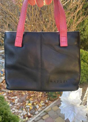 Маленькая женская сумка radley натуральная кожа3 фото