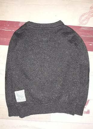 Крутанский свитер с волком fatface на 4-6 лет2 фото