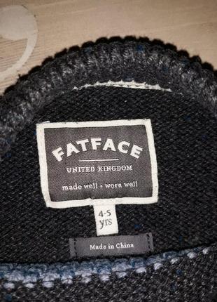 Крутанский свитер с волком fatface на 4-6 лет5 фото