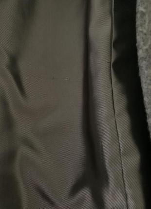 Женское пальто с кашемиром, 80% шерсть4 фото